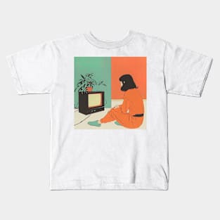 TV Aesthetic ---- Kids T-Shirt